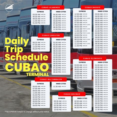 victory liner cubao schedule